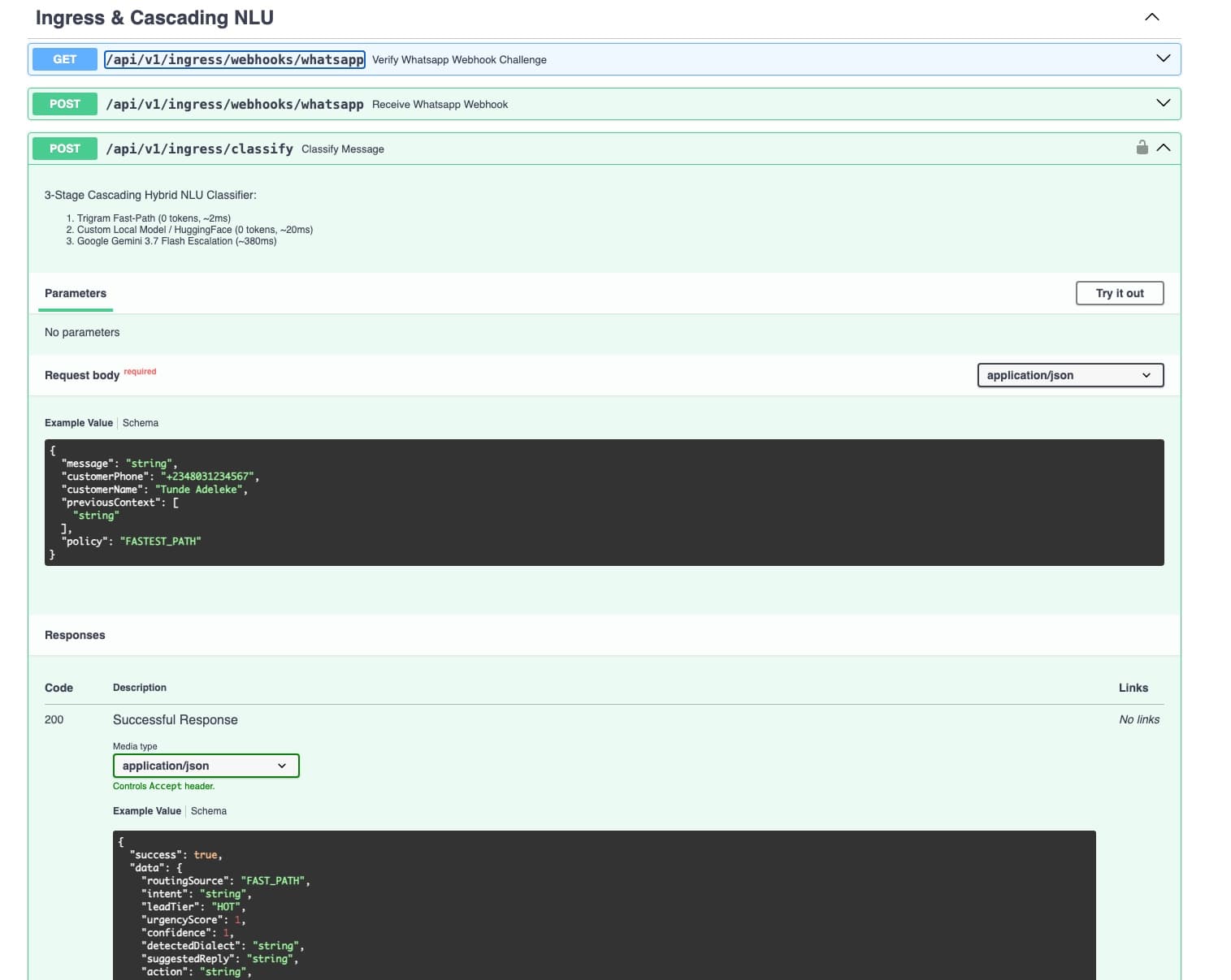 Enterprise Conversational Workflow Platform for Nigerian SMEs screenshot 1